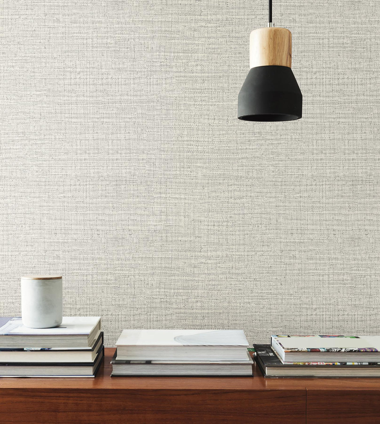 York Ivory Scotland Tweed Ivory Wallpaper