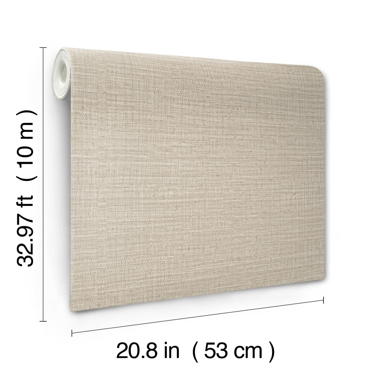 York Beige Scotland Tweed Beige Wallpaper