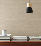 York Beige Scotland Tweed Beige Wallpaper