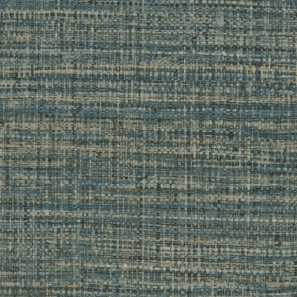 York Ocean Scotland Tweed Blue Wallpaper
