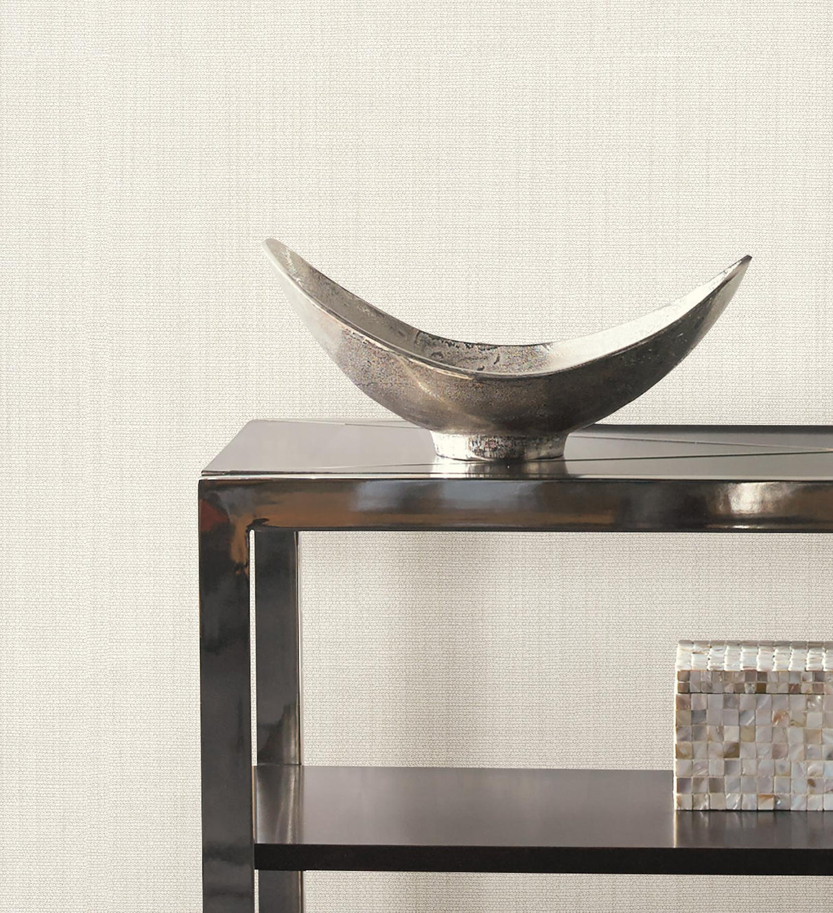 York Cream Sofia Weave Cream Wallpaper