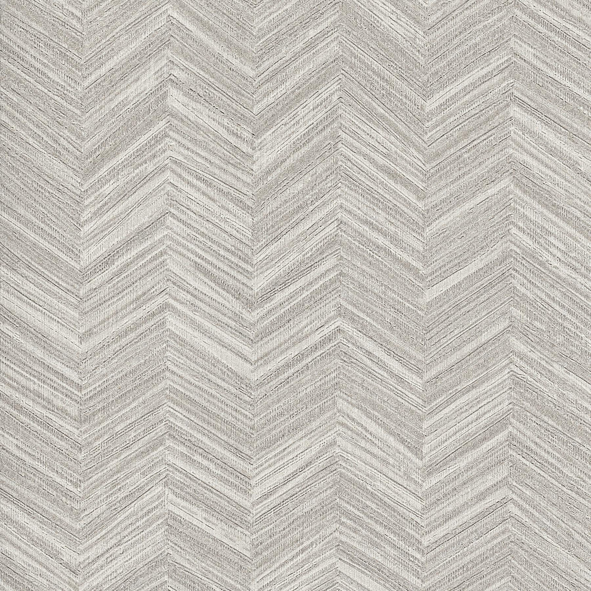 York Light Grey Raised Chevron Grey Wallpaper