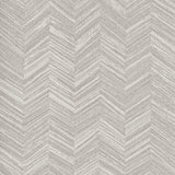 York Light Grey Raised Chevron Grey Wallpaper
