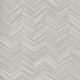 York Light Grey Raised Chevron Grey Wallpaper