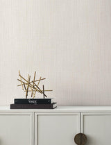 York Linen Paloma Texture Beige Wallpaper