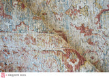 Exquisite The Met X Exquisite Rugs Antique Loom Blue/Rust Area Rug 0.02'X10.0' Rug