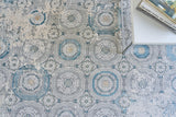 Exquisite Rugs Legacy 5662 Ivory/Blue Acrylic/Viscose powerloom 15' x 12' Area Rug