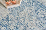 Exquisite Rugs Vintage Looms 5670 Light Blue/Blue Polyester powerloom 15' x 12' Area Rug