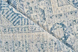 Exquisite Rugs The Met X Exquisite Rugs Vintage Looms 5670 Light Blue/Blue 1' x 1.5' Area Rug