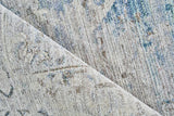 Exquisite Rugs Vintage Looms 5673 Light Blue/Beige Polyester powerloom 1.5' x 1' Area Rug