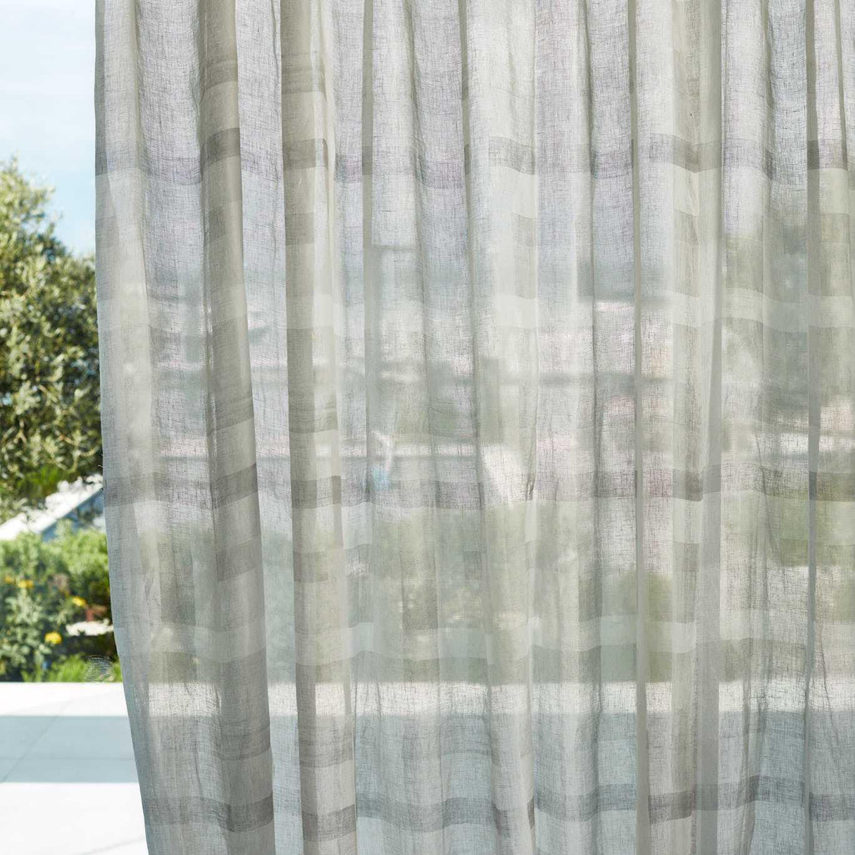 Harlequin Ertha Sheer First Light Fabric