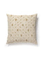 Scalamandre Kasai Velvet 22 X 22 - Sandstone Decorative Pillow