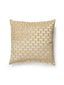 Scalamandre Parlor Velvet 22 X 22 - Butter Pecan Decorative Pillow