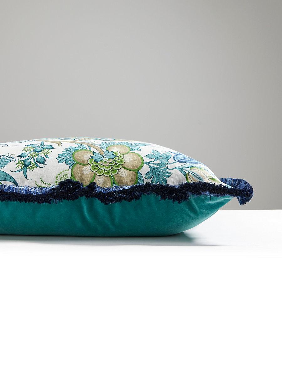 Scalamandre Met Palampore/Linley 24 X 24 - Aegean Decorative Pillow