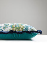 Scalamandre Met Palampore/Linley 24 X 24 - Aegean Decorative Pillow