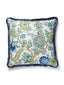 Scalamandre Met Palampore/Linley 24 X 24 - Aegean Decorative Pillow