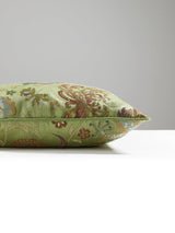 Scalamandre Dragon Tableau 22 X 22 - Spring Multi Decorative Pillow