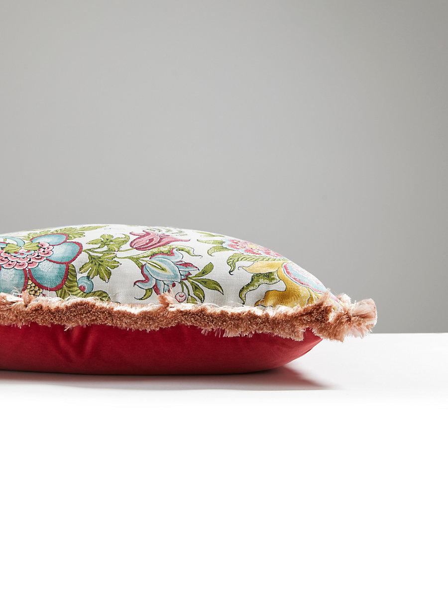 Scalamandre Met Palampore/Linley 24 X 24 - Flower Garden Decorative Pillow