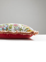 Scalamandre Met Palampore/Linley 24 X 24 - Flower Garden Decorative Pillow