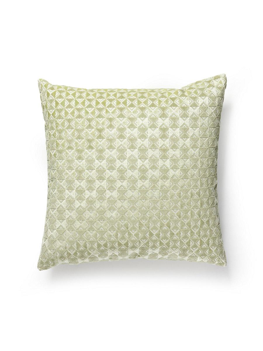 Scalamandre Parlor Velvet 22 X 22 - Pistachio Decorative Pillow
