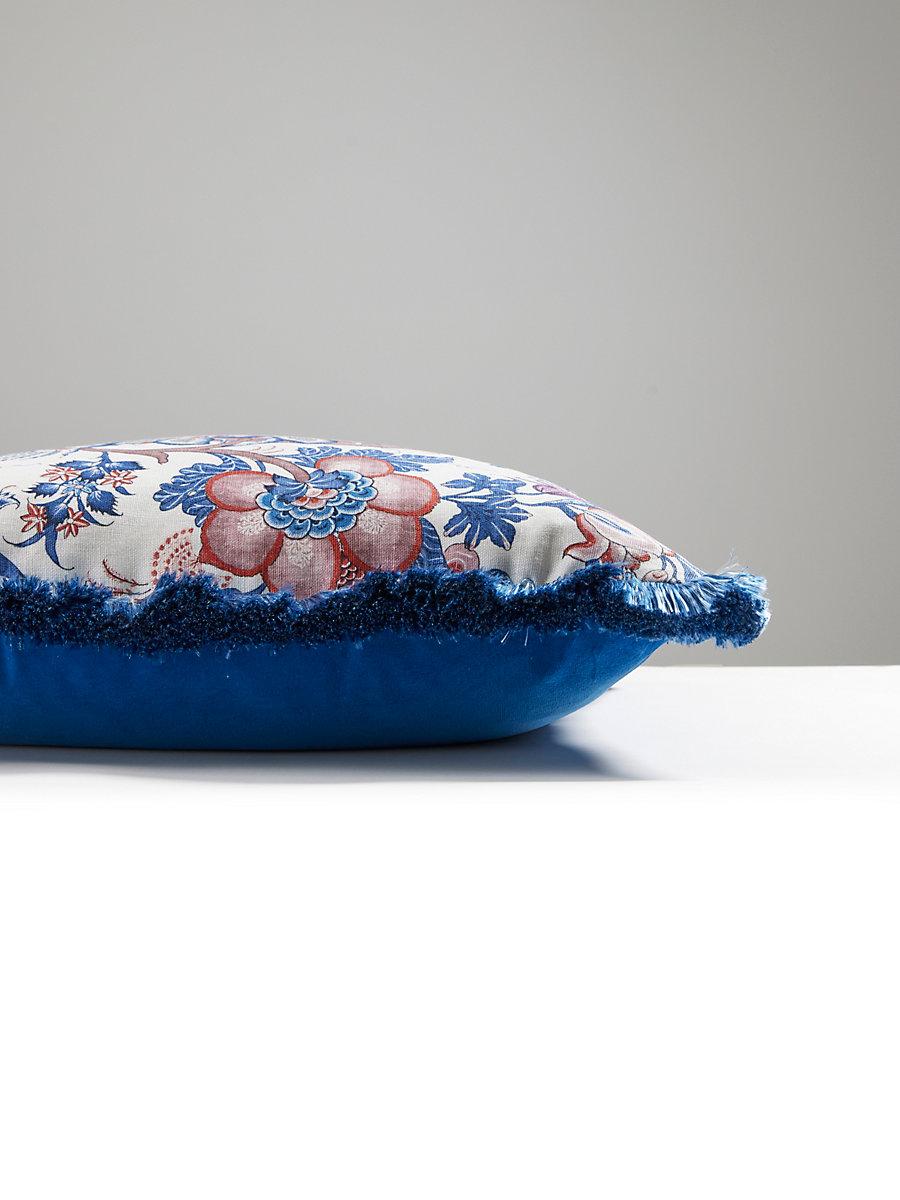 Scalamandre Met Palampore/Linley 24 X 24 - Red Multi Decorative Pillow