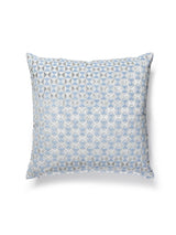 Scalamandre Parlor Velvet 22 X 22 - Bluebell Decorative Pillow