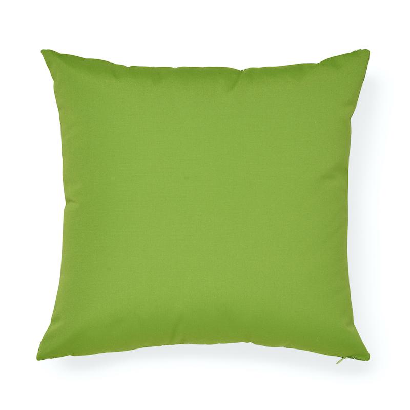 Schumacher Green 16" x 16" Queen B I/O Pillow