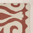 Schumacher Seema Indoor/Outdoor Rust 10' x 3' Rug