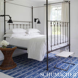 Schumacher Indigo 12' x 9' Narragansett Rug