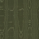 Schumacher Beau Cotton Linen Moire Olive Fabric