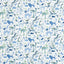 Schumacher Beasts Indoor/Outdoor Blue And Green Fabric
