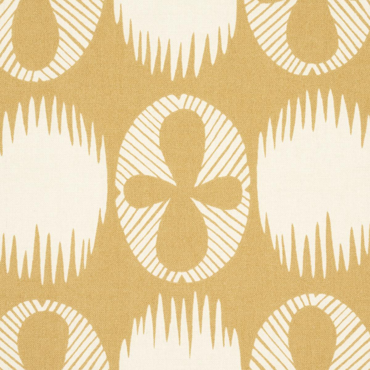 Schumacher Lunaria Ochre Fabric