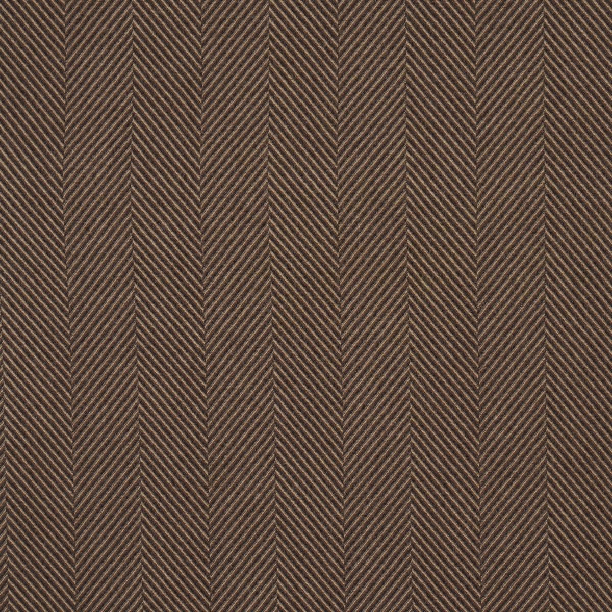 Schumacher Milo Wool Herringbone Espresso Fabric