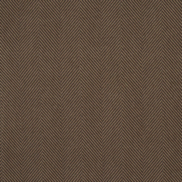 Schumacher Milo Wool Herringbone Espresso Fabric