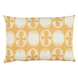 Schumacher Ochre 18" x 12" Lunaria Pillow