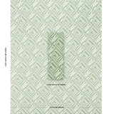Schumacher Topsy Turvy Green Fabric