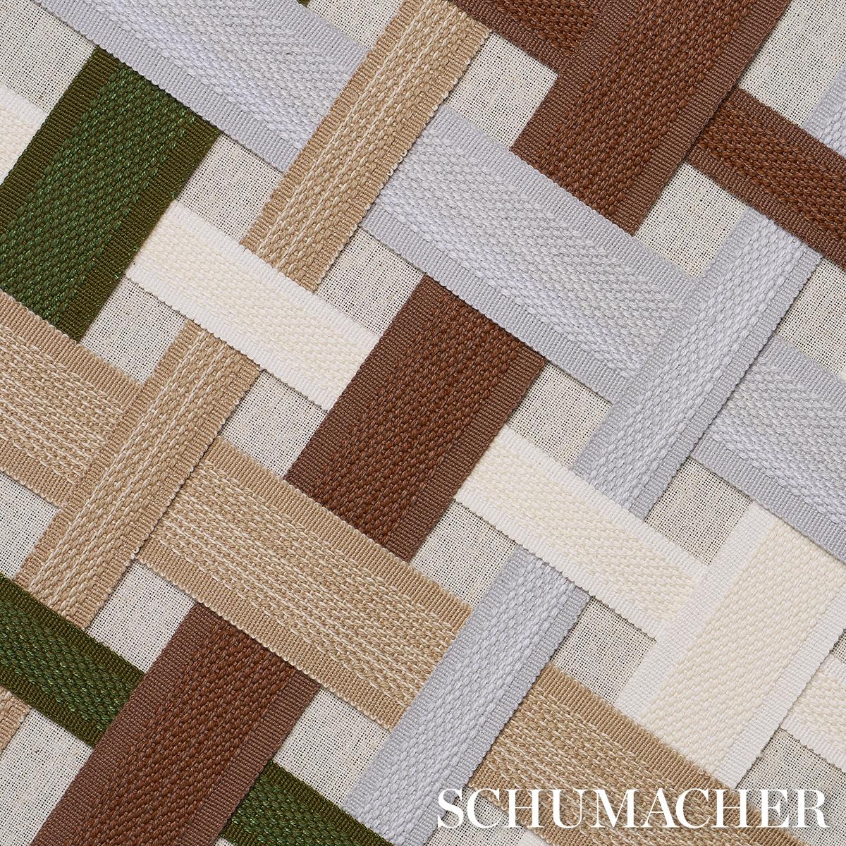 Schumacher Brown Cardiff Tape Medium