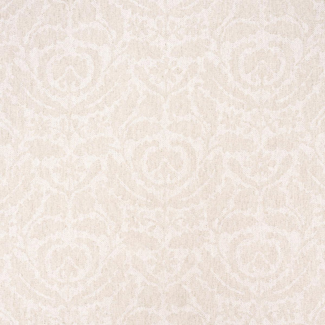 Schumacher Flora Cashmere Damask Natural Fabric