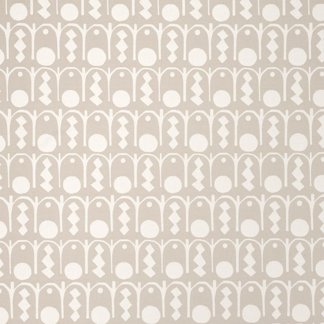 Schumacher Downtown Natural Fabric