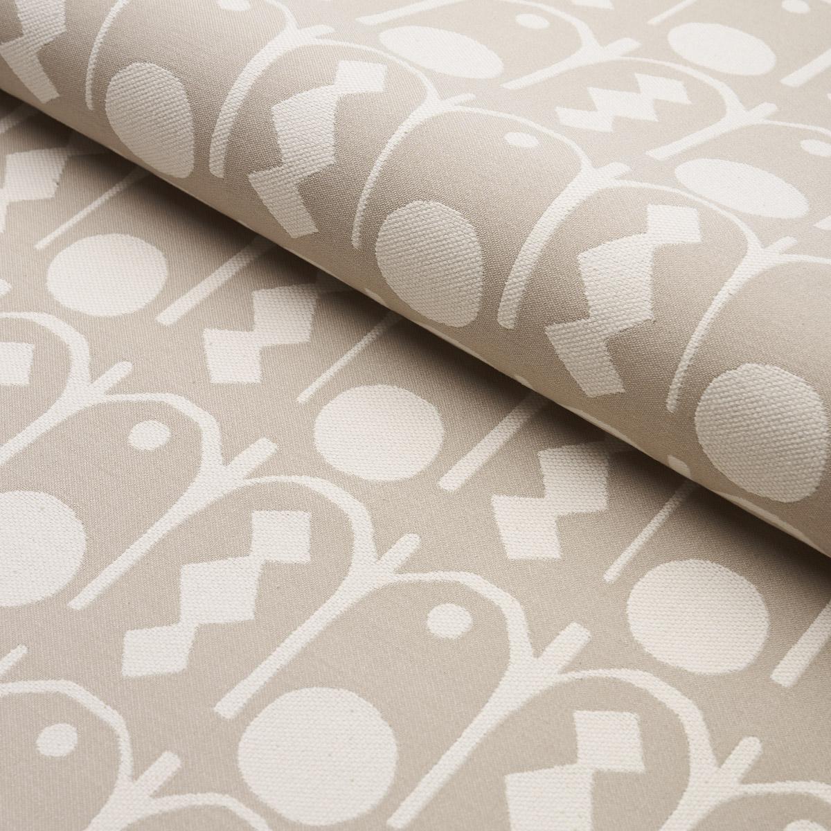Schumacher Downtown Natural Fabric