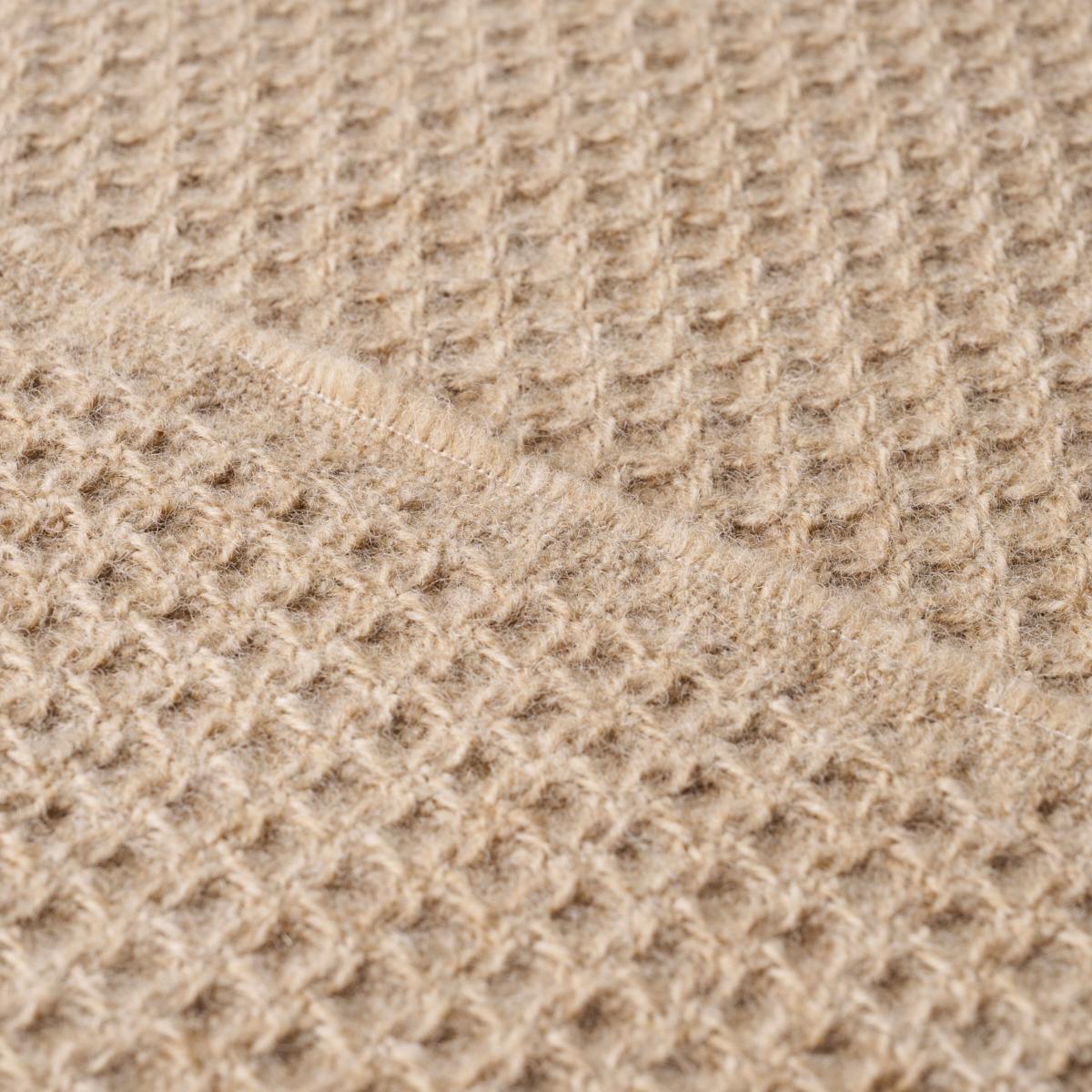 Schumacher Walden Wool Texture Wheat Fabric