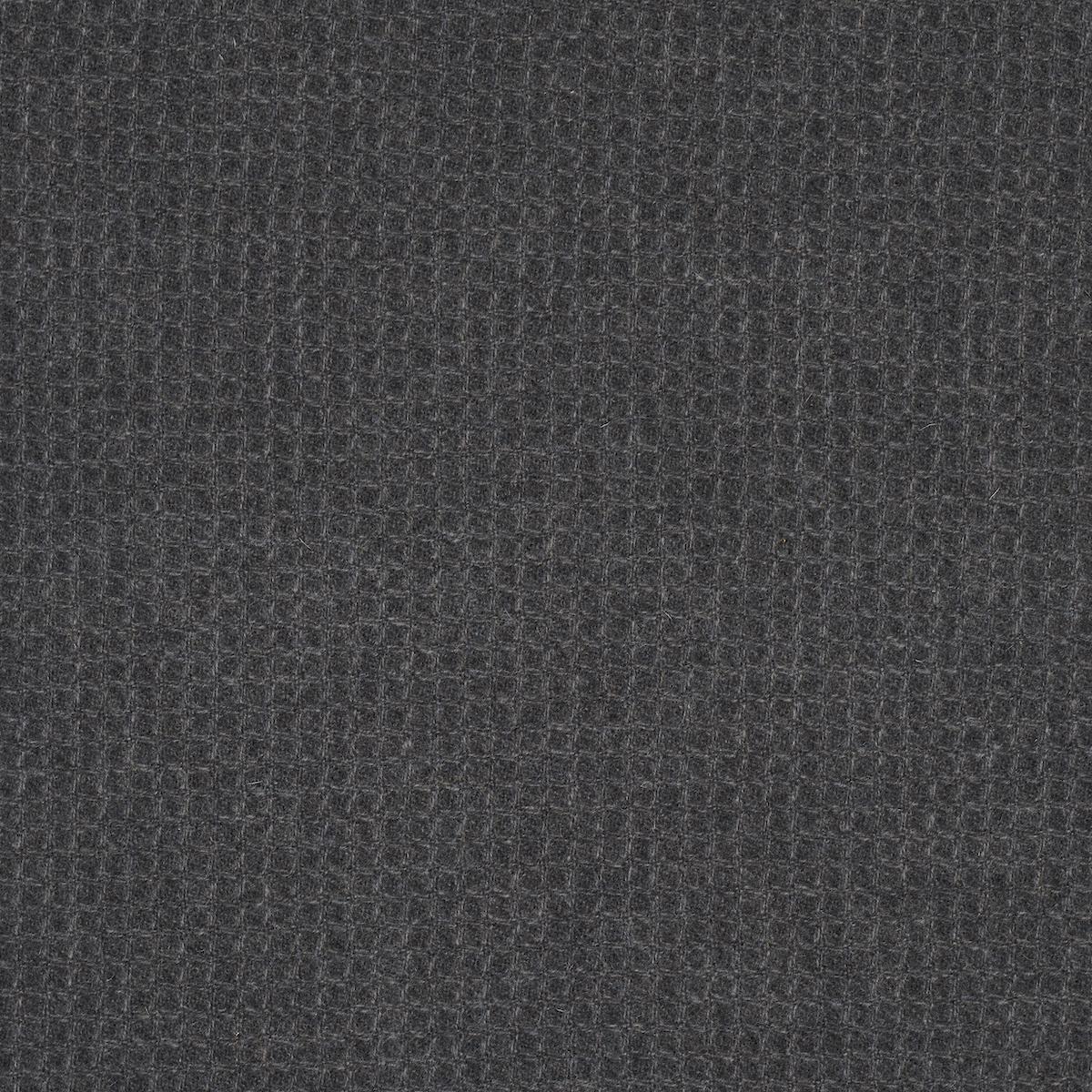 Schumacher Walden Wool Texture Charcoal Fabric