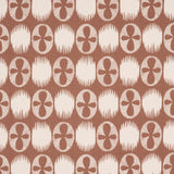 Schumacher Lunaria Blush On Terracotta Fabric