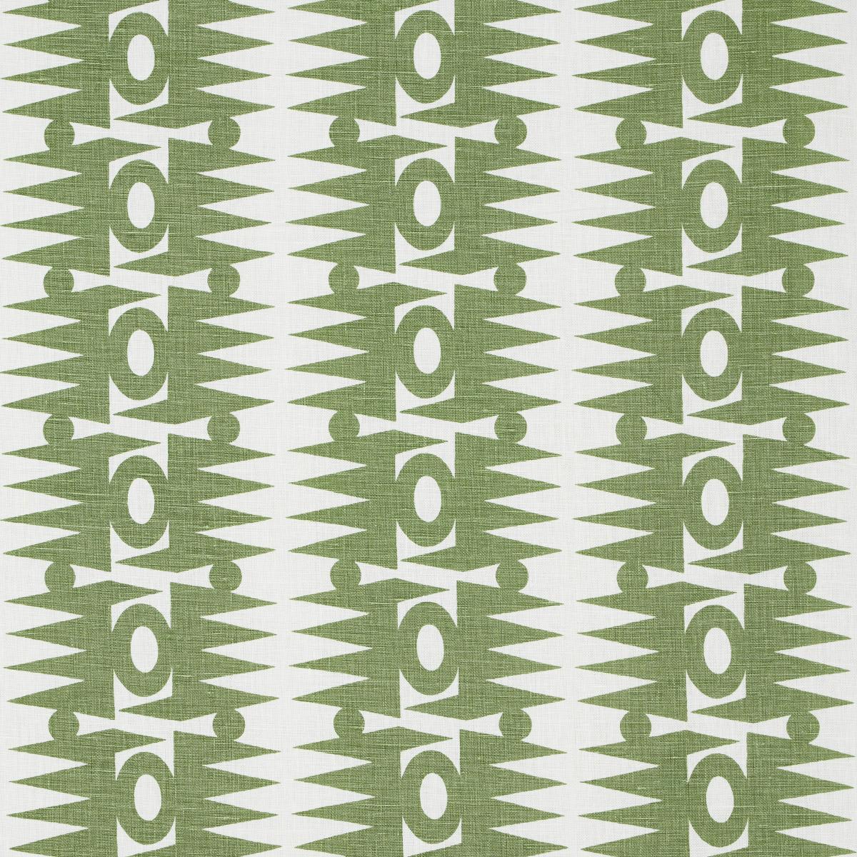 Schumacher Ra Green Fabric