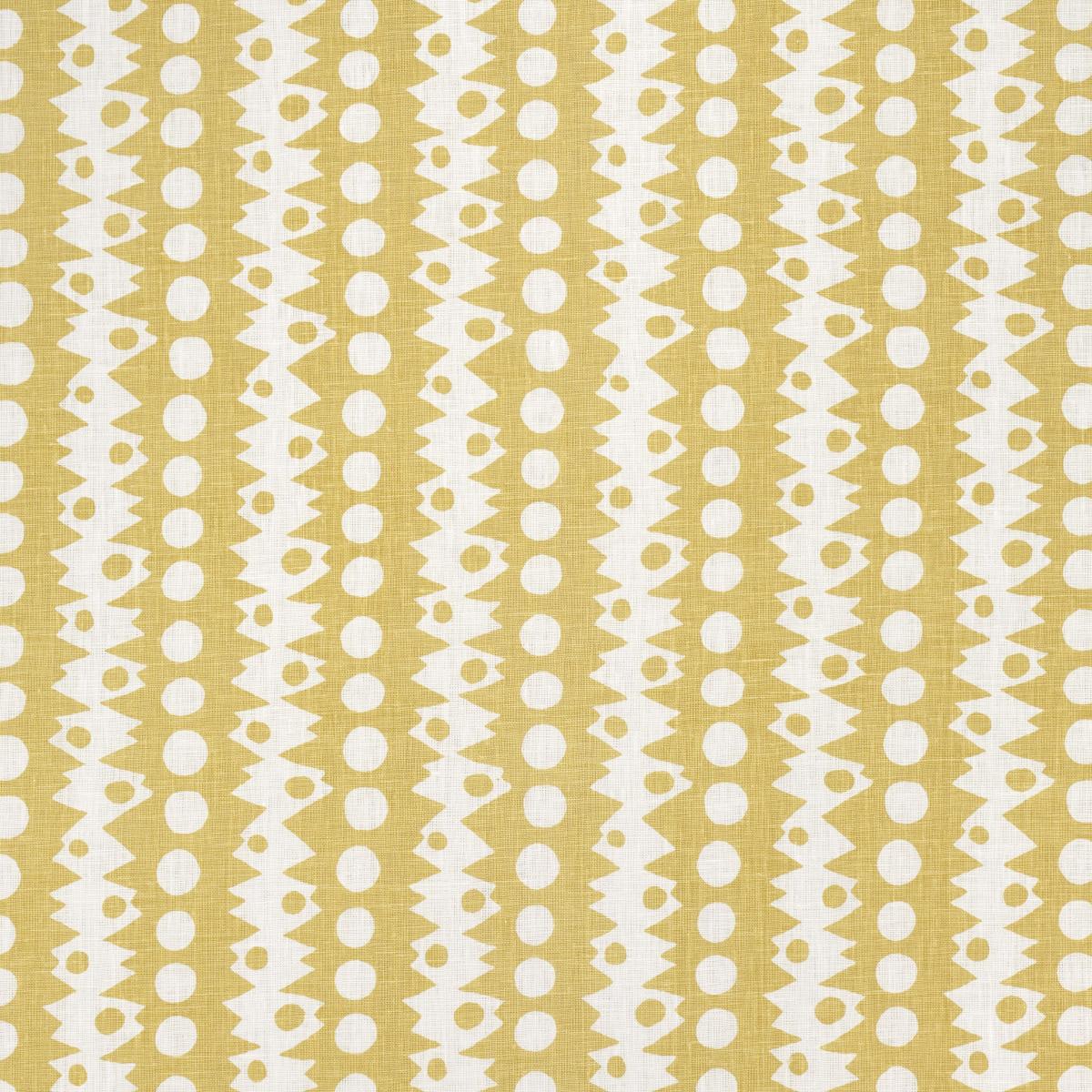 Schumacher Trickledown Citron Fabric