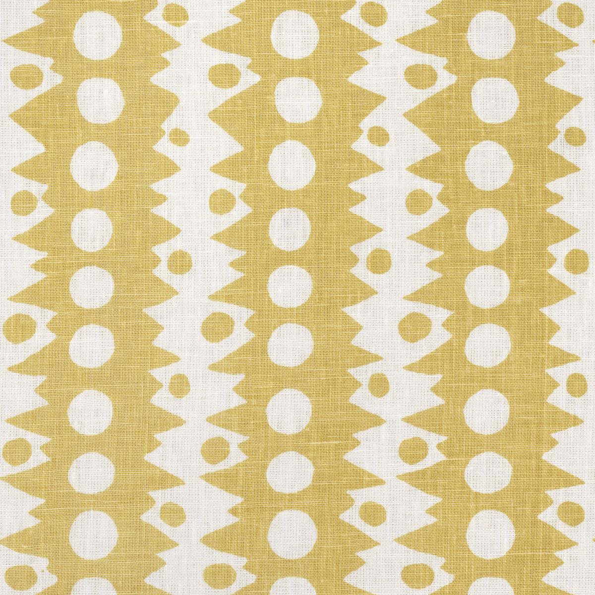 Schumacher Trickledown Citron Fabric