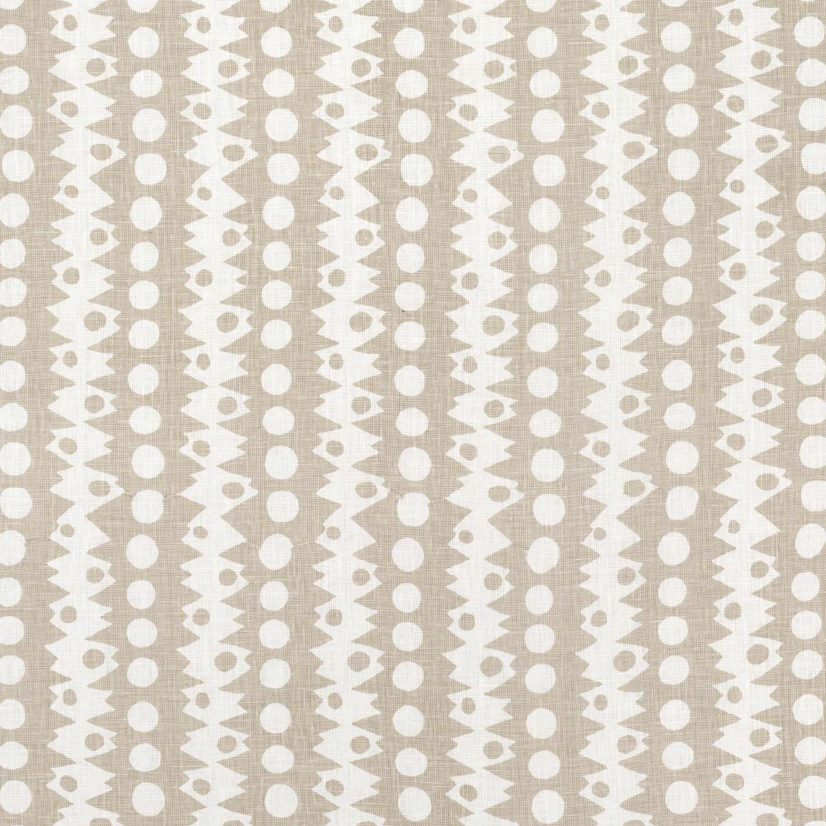 Schumacher Trickledown Natural Fabric