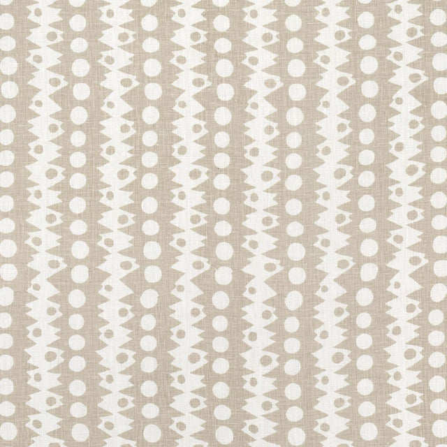 Schumacher Trickledown Natural Fabric