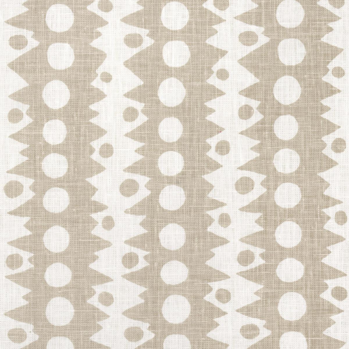 Schumacher Trickledown Natural Fabric