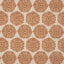 Schumacher Gilded Star Block Print Cinnamon Fabric